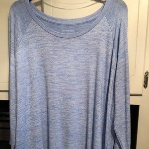 Sonoma women's blue heather XXL top